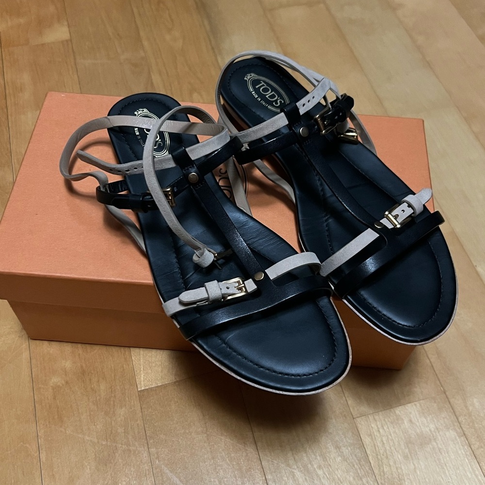 Authentic Tods Strappy Sandals - image 1